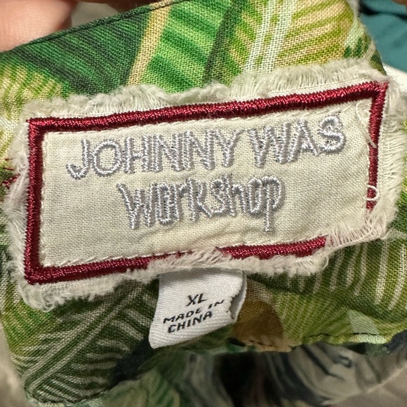 Johnny Was Multicolor Floral Swim Cover-Up - Picture 5 of 5